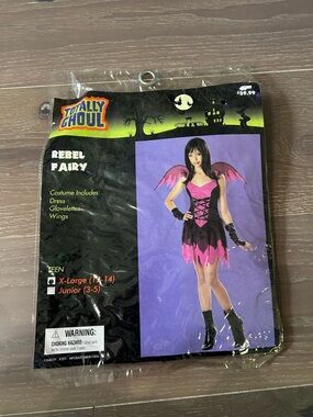 Totally Ghoul Rebel Fairy. Xl 12-14 nwt(hs)